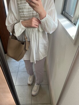 Rさん（レディース・156cm）の春コーディネート