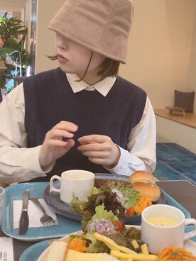 KIMさん（レディース・160cm）の冬コーディネート