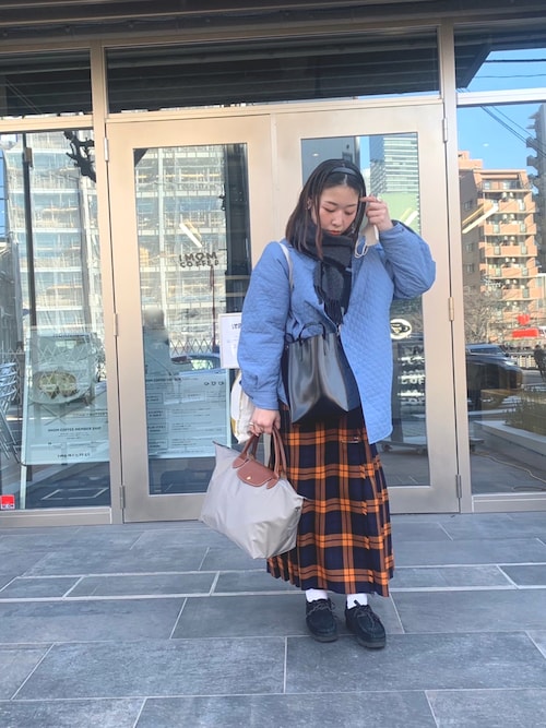 KIM|LONGCHAMPのボストンバッグを使ったコーディネート - WEAR