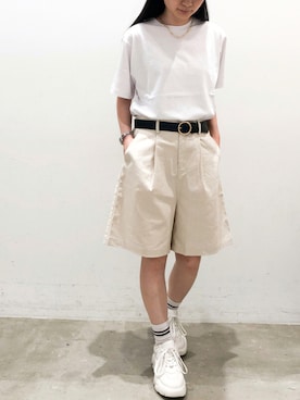 NUIさん（レディース・158cm）の夏コーディネート