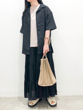 NUIさん（レディース・158cm）の夏コーディネート