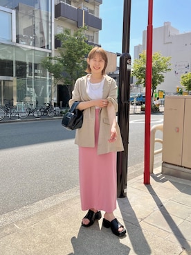 こなつさん（レディース・155cm）の春コーディネート