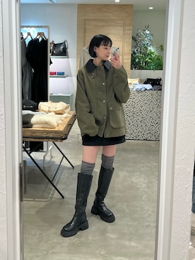 こなつさん（レディース・158cm）の秋コーディネート