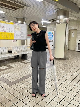 こなつさん(レディース・155cm)の夏コーディネート