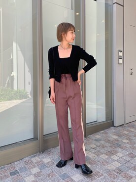 こなつさん（レディース・155cm）の秋コーディネート