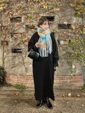 「ディナー」｜「アイテム（ジャケット/アウター）」を使った、こなつさん（レディース・155cm）の秋コーディネート