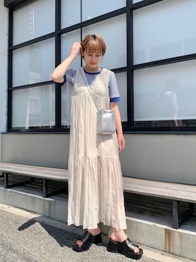 こなつさん（レディース・155cm）の夏コーディネート