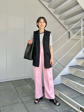 こなつさん（レディース・155cm）の夏コーディネート