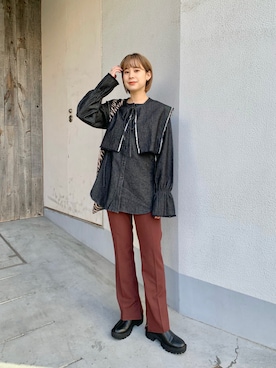 こなつさん(レディース・155cm)の秋コーディネート