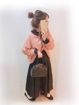 「sakishimatokyo」｜「アイテム（バレエシューズ）」を使った、まる☺︎さん（レディース・157cm）の秋コーディネート