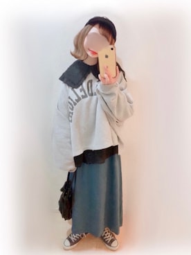 まる☺︎さん（レディース・157cm）の春コーディネート