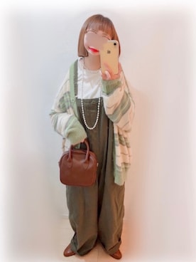 まる☺︎さん（レディース・157cm）の冬コーディネート