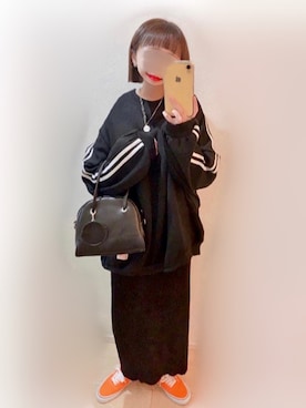 「Java（ジャバ）のアイテム」を使った、まる☺︎さん（レディース・157cm）の冬コーディネート