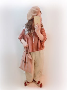 まる☺︎さん（レディース・157cm）の夏コーディネート