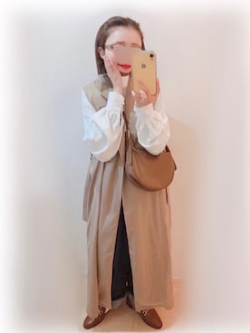 まる☺︎さん(レディース・157cm)の春コーディネート