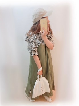 「sakishimatokyo」｜「アイテム（アクセサリー）」を使った、まる☺︎さん（レディース・157cm）の夏コーディネート