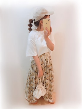 「sakishimatokyo」｜「アイテム（アクセサリー）」を使った、まる☺︎さん（レディース・157cm）の夏コーディネート