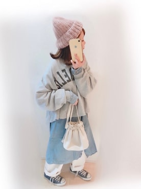 まる☺︎さん(レディース・157cm)の冬コーディネート