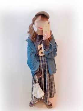 まる☺︎さん(レディース・157cm)の秋コーディネート