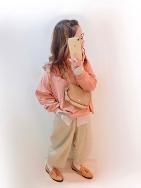 まる☺︎さん（レディース・157cm）の秋コーディネート