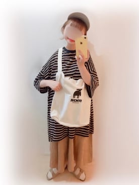 まる☺︎さん（レディース・157cm）の夏コーディネート