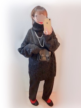 まる☺︎さん(レディース・157cm)の冬コーディネート