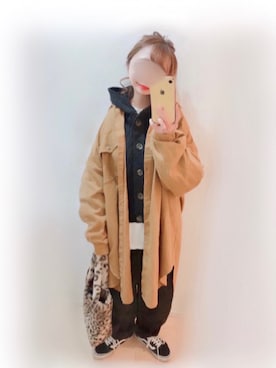 「Ifuru（イフル）のアイテム」を使った、まる☺︎さん（レディース・157cm）の冬コーディネート