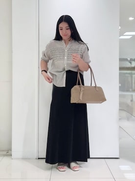 「UNTITLED（アンタイトル）のアイテム」を使った、のんさんさん（レディース・153cm）の夏コーディネート
