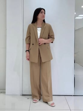 「UNTITLED（アンタイトル）のアイテム」を使った、のんさんさん（レディース・153cm）の夏コーディネート