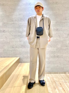 「COOLなこのコが仲間入り」｜「アイテム（その他）」を使った、akiさん（メンズ・177cm）の夏コーディネート