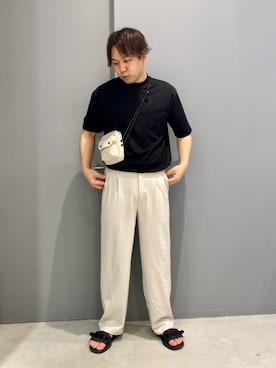 「COOLなこのコが仲間入り」｜「アイテム（その他）」を使った、akiさん（メンズ・177cm）の夏コーディネート