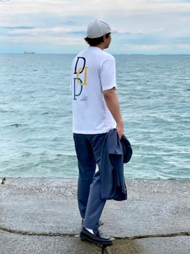 「COOLなこのコが仲間入り」｜「アイテム（その他）」を使った、akiさん（メンズ・177cm）の夏コーディネート