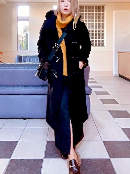 MACKINTOSH PHILOSOPHYのダッフルコートを使った人気ファッション