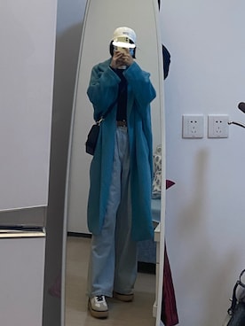 「SEVENDAYS=SUNDAY（セブンデイズサンデイ）のアイテム（チェスターコート）」を使った、bffsさん（レディース・157cm）の秋コーディネート