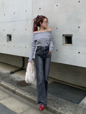 「FOREVER 21（フォーエバー トゥエンティーワン）のアイテム」を使った、mayu さん（レディース・153cm）の秋コーディネート