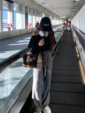 「moment+（モーメントプラス）のアイテム」を使った、mayu さん（レディース・153cm）の春コーディネート