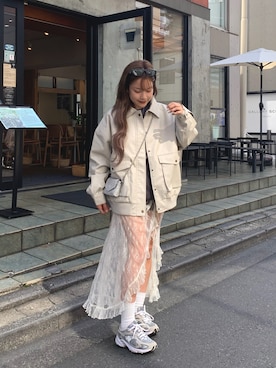 「アイテム（ワンピース/ドレス）」を使った、mayu さん（レディース・153cm・20代）の秋コーディネート