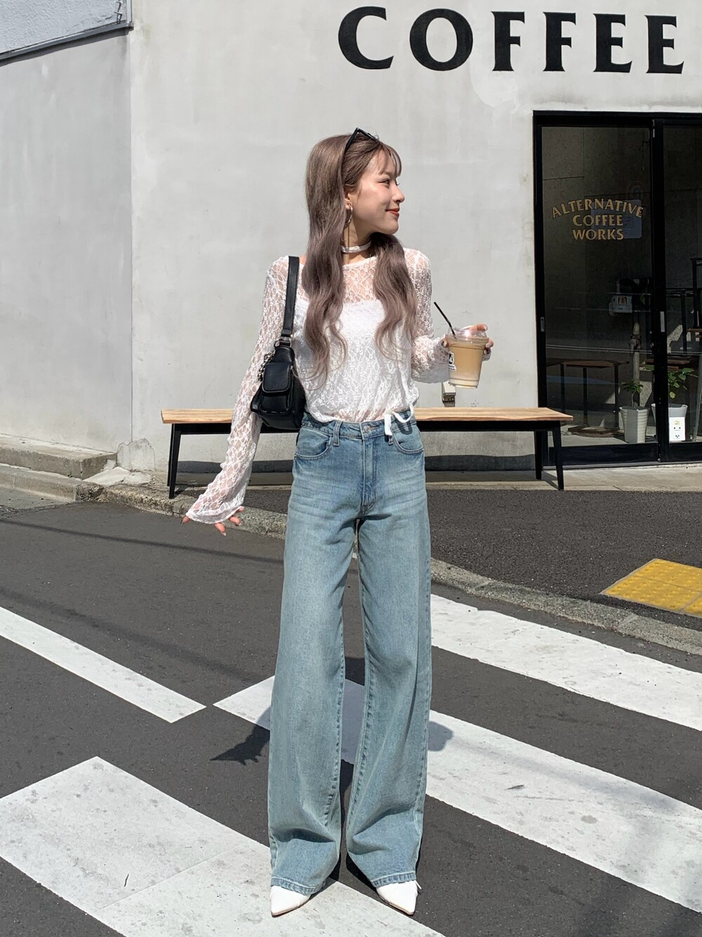 mayu ｜GRLのトップスを使った春コーディネート - WEAR