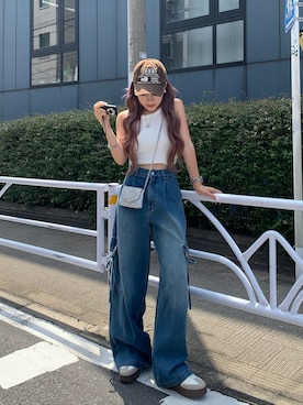 mayu さん（レディース・153cm）の夏コーディネート