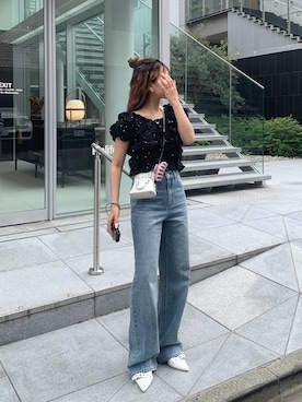 「tiptop（ティップトップ）のアイテム」を使った、mayu さん（レディース・153cm）の夏コーディネート