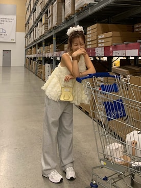「アイテム（キャミソール）」を使った、mayu さん（レディース・153cm・20代）の夏コーディネート