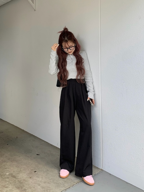 「adidas(アディダス)のハンドボール スペツィアル / Handball Spezial / アディダスオリジナルス adidas Originals(スニーカー)」を使った、mayu さん(レディース・153cm)の秋コーディネート