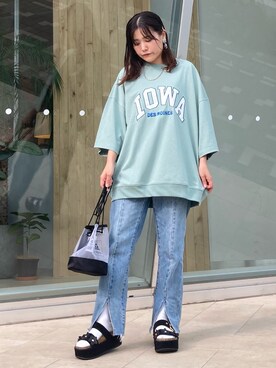 tomoさん（レディース・152cm）の夏コーディネート