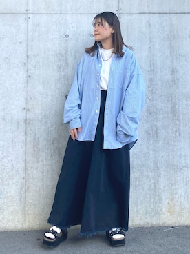 「JUNRED（ジュンレッド）のアイテム（アクセサリー）」を使った、tomoさん（レディース・152cm）の秋コーディネート