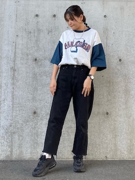 「JUNRED（ジュンレッド）のアイテム（アクセサリー）」を使った、tomoさん（レディース・152cm）の夏コーディネート