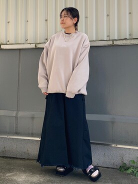 「JUNRED（ジュンレッド）のアイテム（アクセサリー）」を使った、tomoさん（レディース・152cm）の秋コーディネート