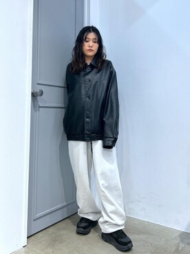 「re_k by JUNRED（レクバイジュンレッド）のアイテム（パンツ）」を使った、tomoさん（レディース・152cm）の春コーディネート