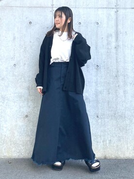 「JUNRED（ジュンレッド）のアイテム（アクセサリー）」を使った、tomoさん（レディース・152cm）の秋コーディネート