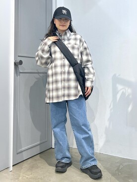「re_k by JUNRED（レクバイジュンレッド）のアイテム（トップス）」を使った、tomoさん（レディース・152cm）の冬コーディネート
