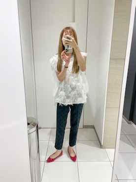 「ドットパンツ」｜kさん（レディース・150cm）の秋コーディネート